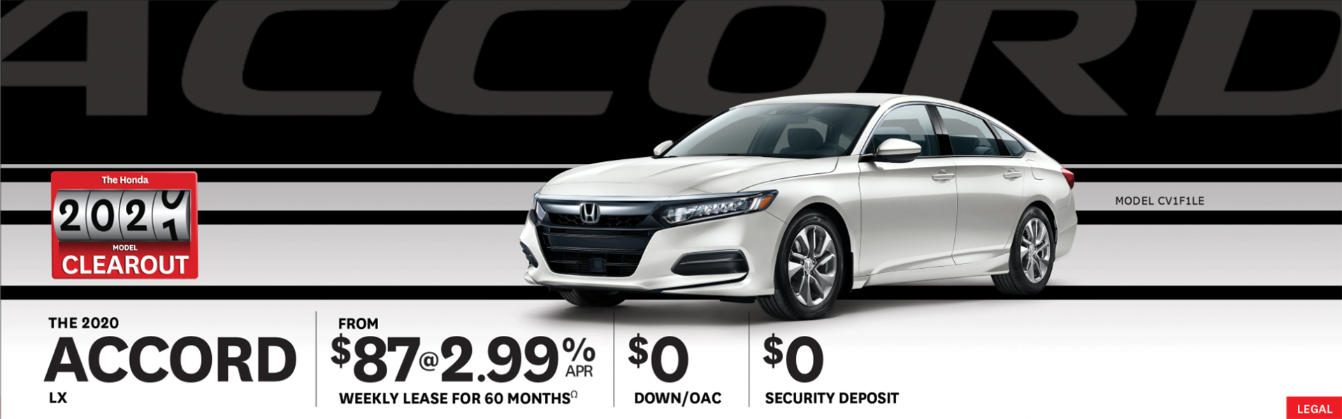 The 2020 Accord LX The 2020 Accord LX
