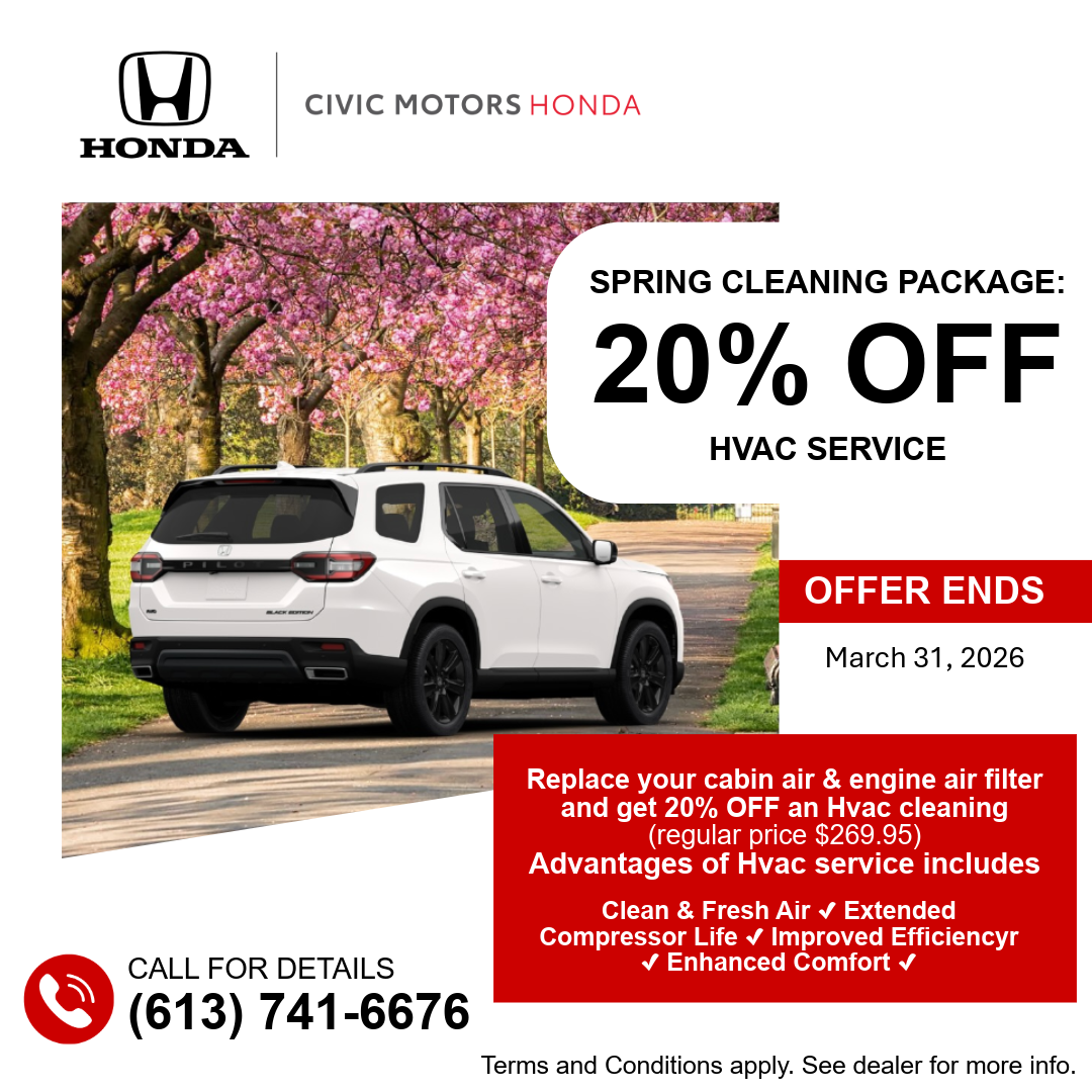 20% OFF HVAC Service – Spring Cleaning Package