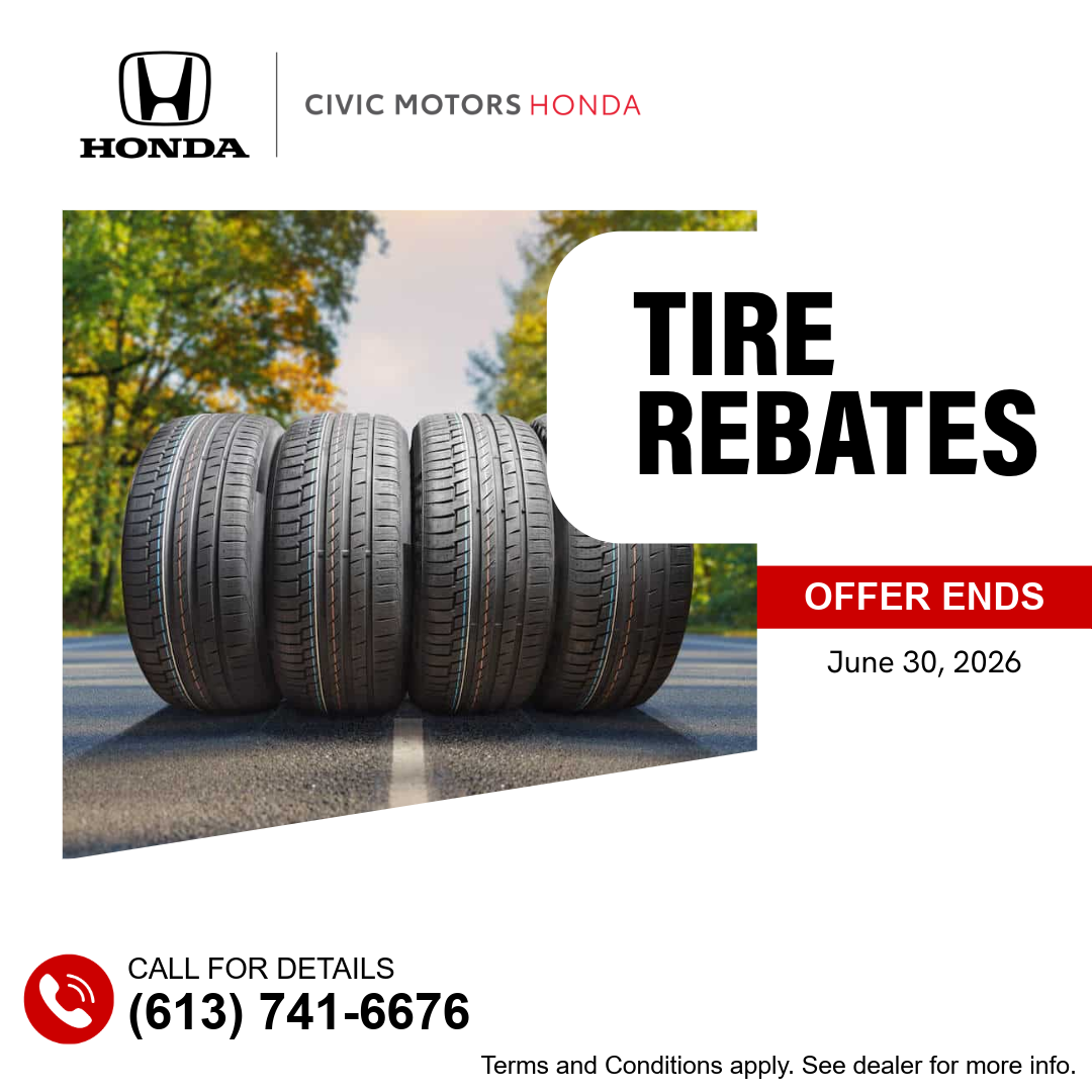 Tire Rebates – Up to $125
