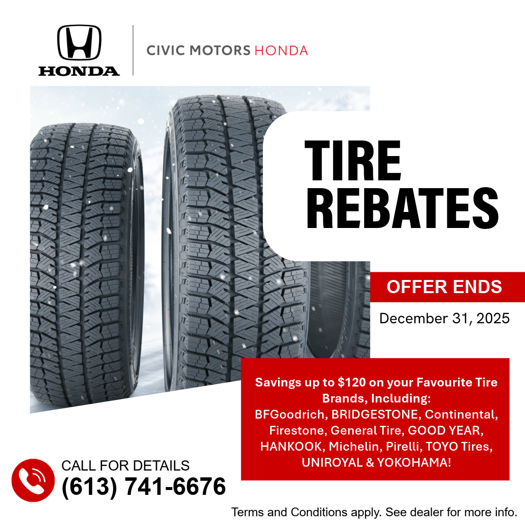 Tire Rebates – Up to $120 Tire Rebates – Up to $120