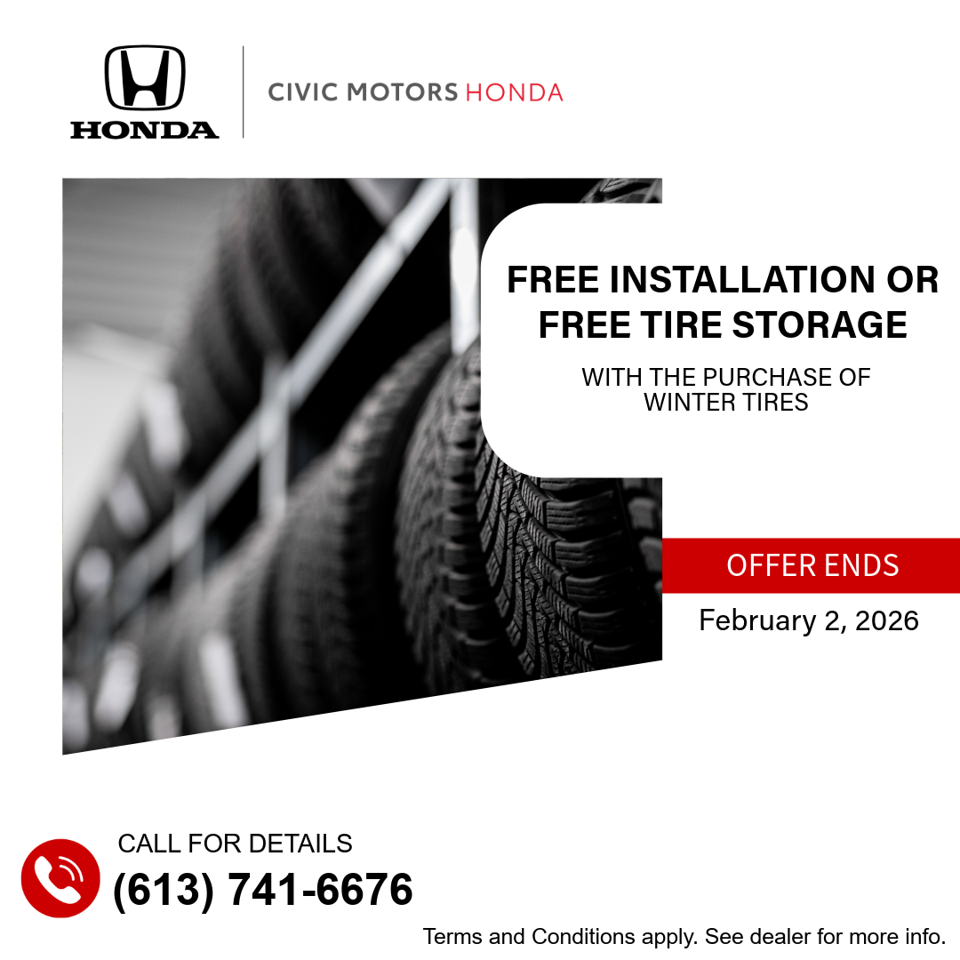 FREE Installation or FREE Tire Storage