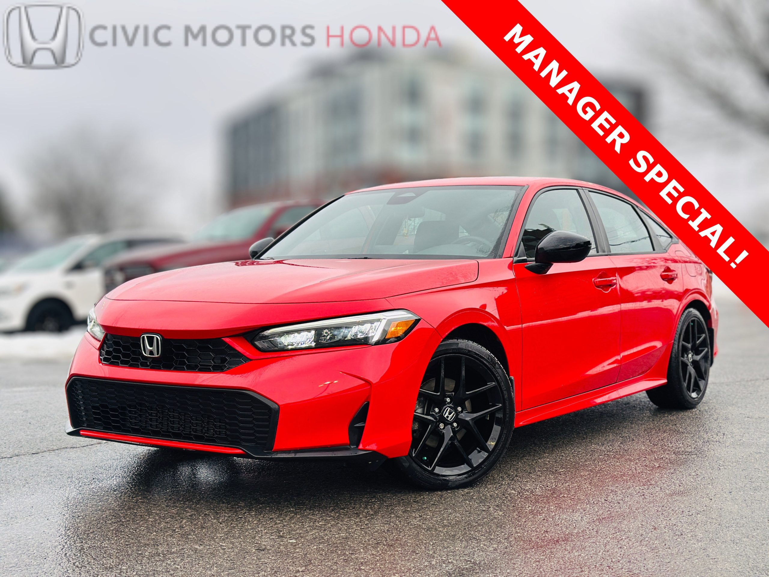 Certified Pre-Owned 2025 Honda Civic Sedan Hybrid Sport