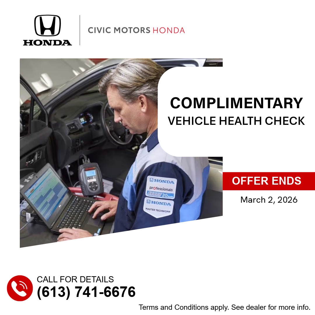 FREE Vehicle Health Check